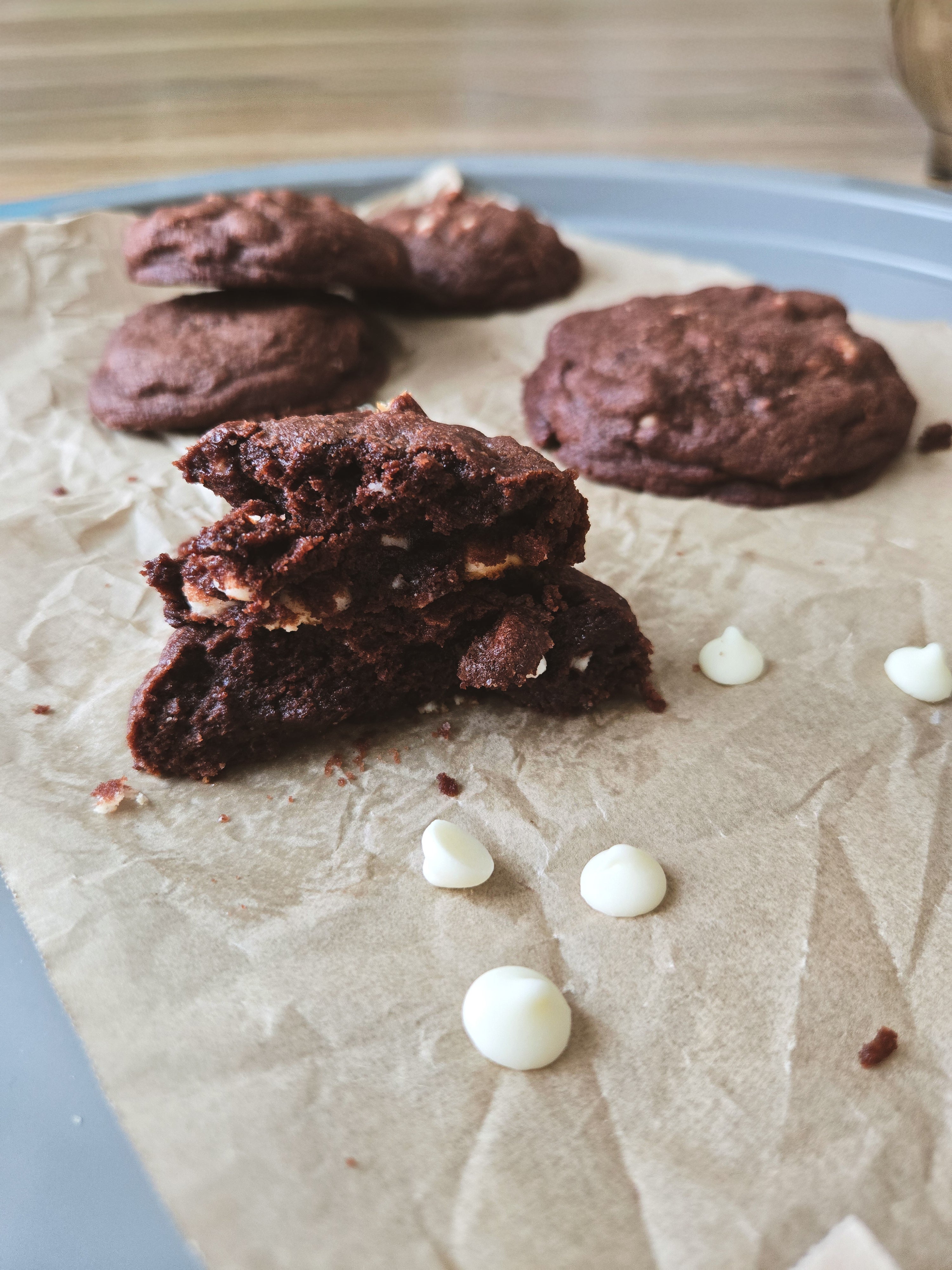 Brownie Chocolate Chip Cookies